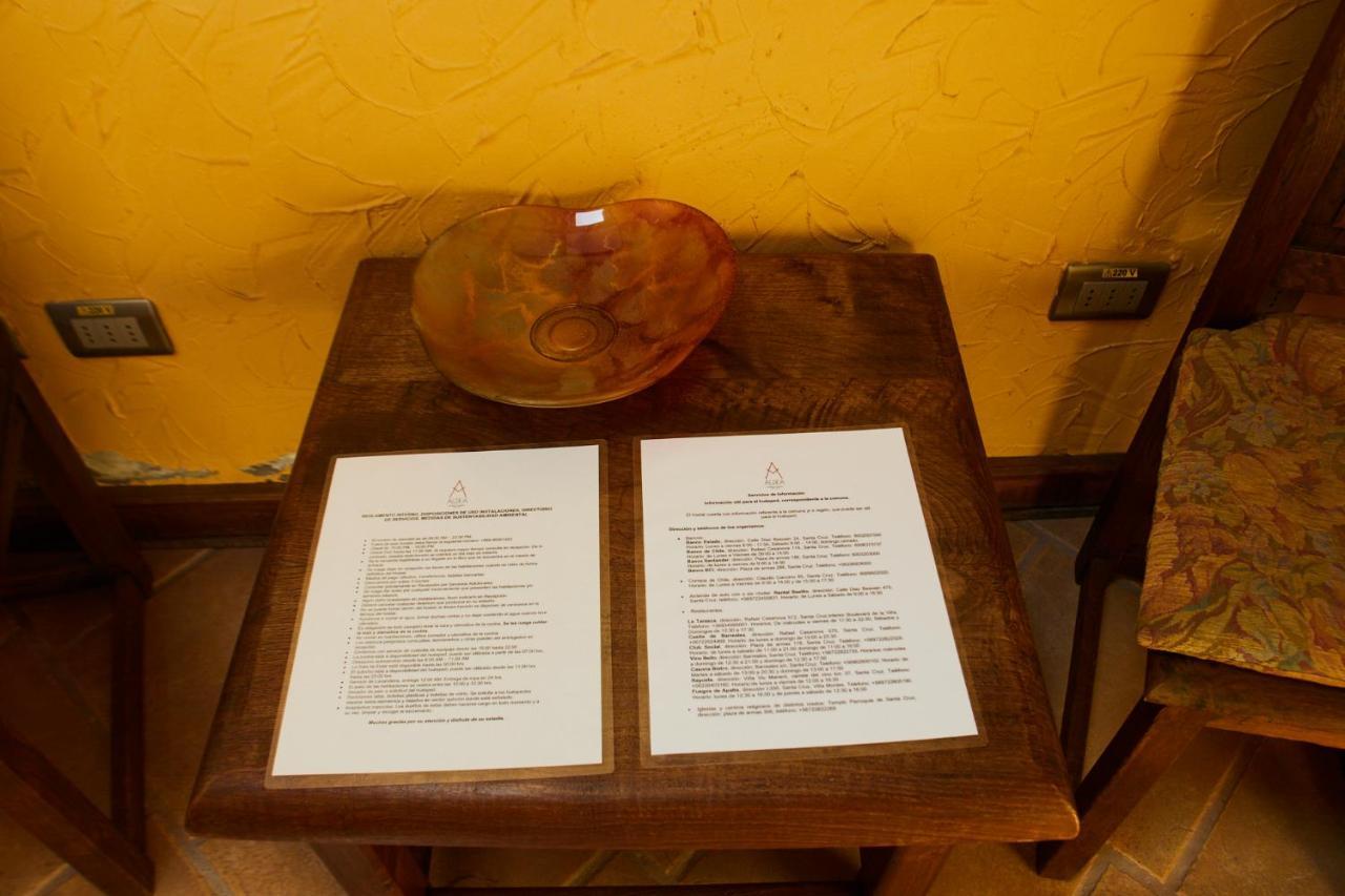Hostal Aldea Colchagua Experience Santa Cruz Eksteriør bilde
